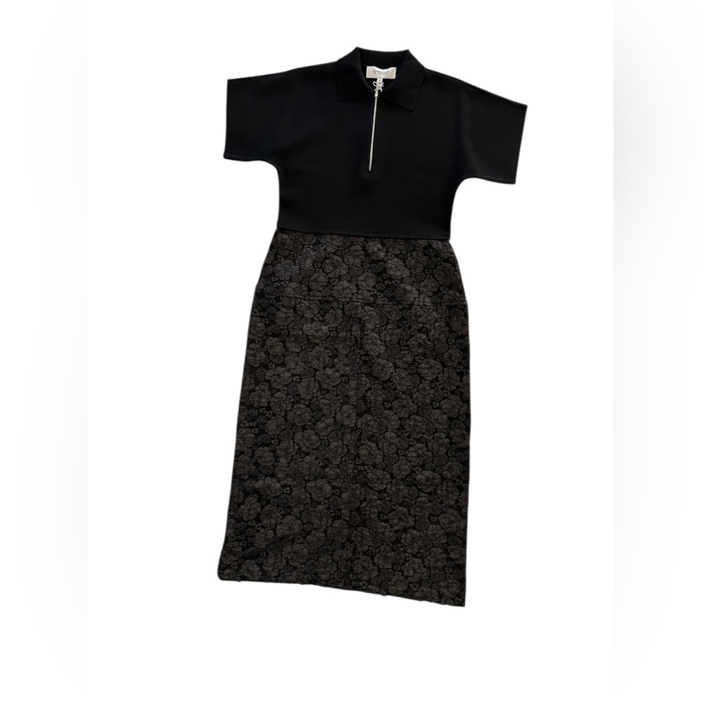NWT Derek Lam 10 Crosby Antoinette Jacquard Polo Dress 💐 - Picture 7 of 8